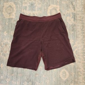 Lululemon T.H.E Shorts Men's Medium 9" No Liner - Plum